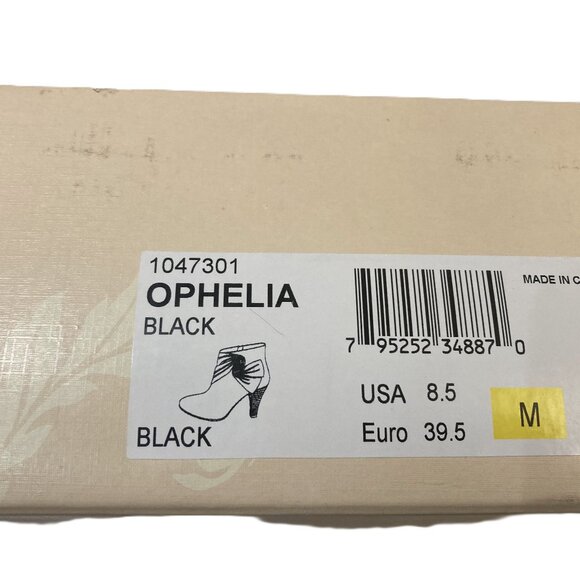 BLack Leather Ankle Boot - Picture 7 of 7